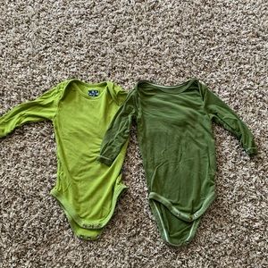 Kickee pants long sleeve onesies